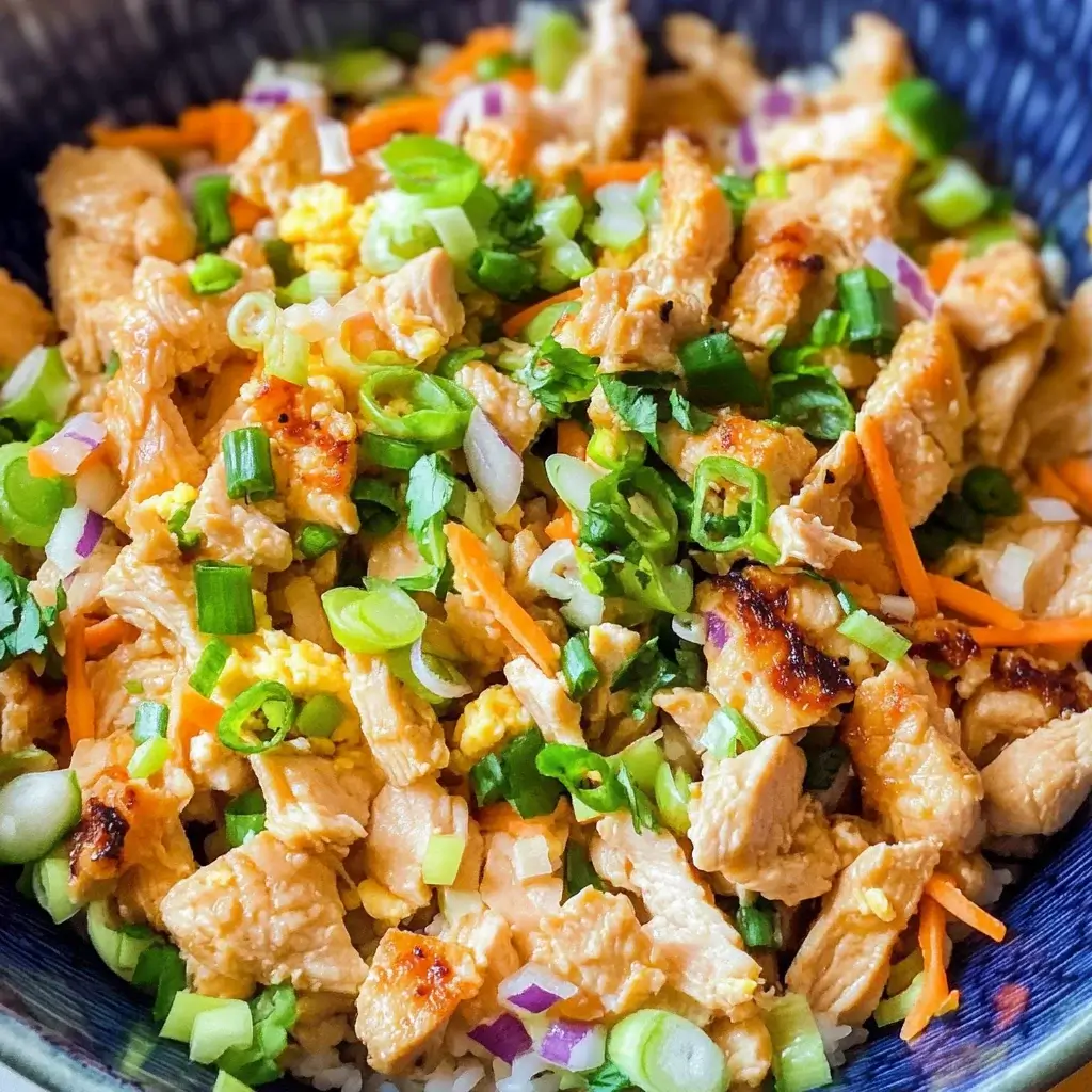 Chicken Egg Roll in a Bowl