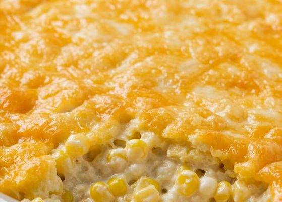Cream Cheese Corn Casserole