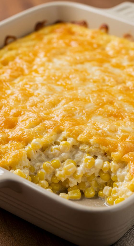 Cream Cheese Corn Casserole