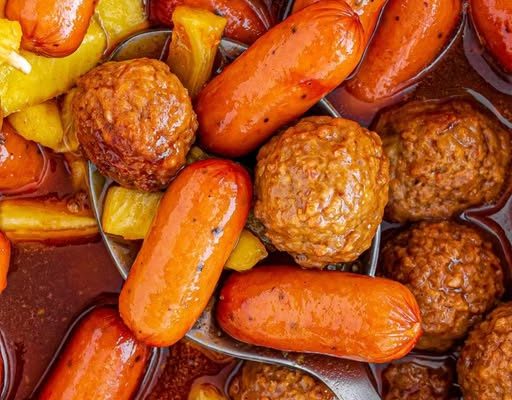 Meatball Pineapple Smokies