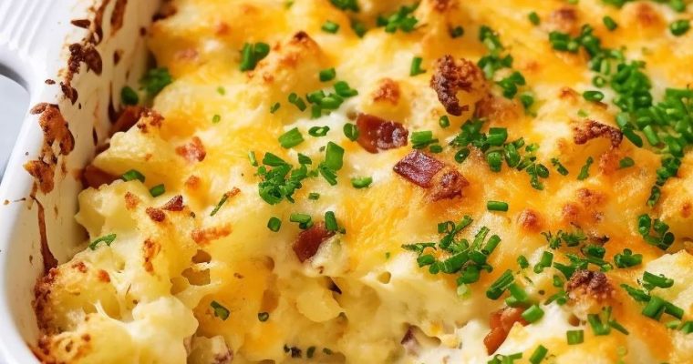 Loaded Cauliflower Casserole
