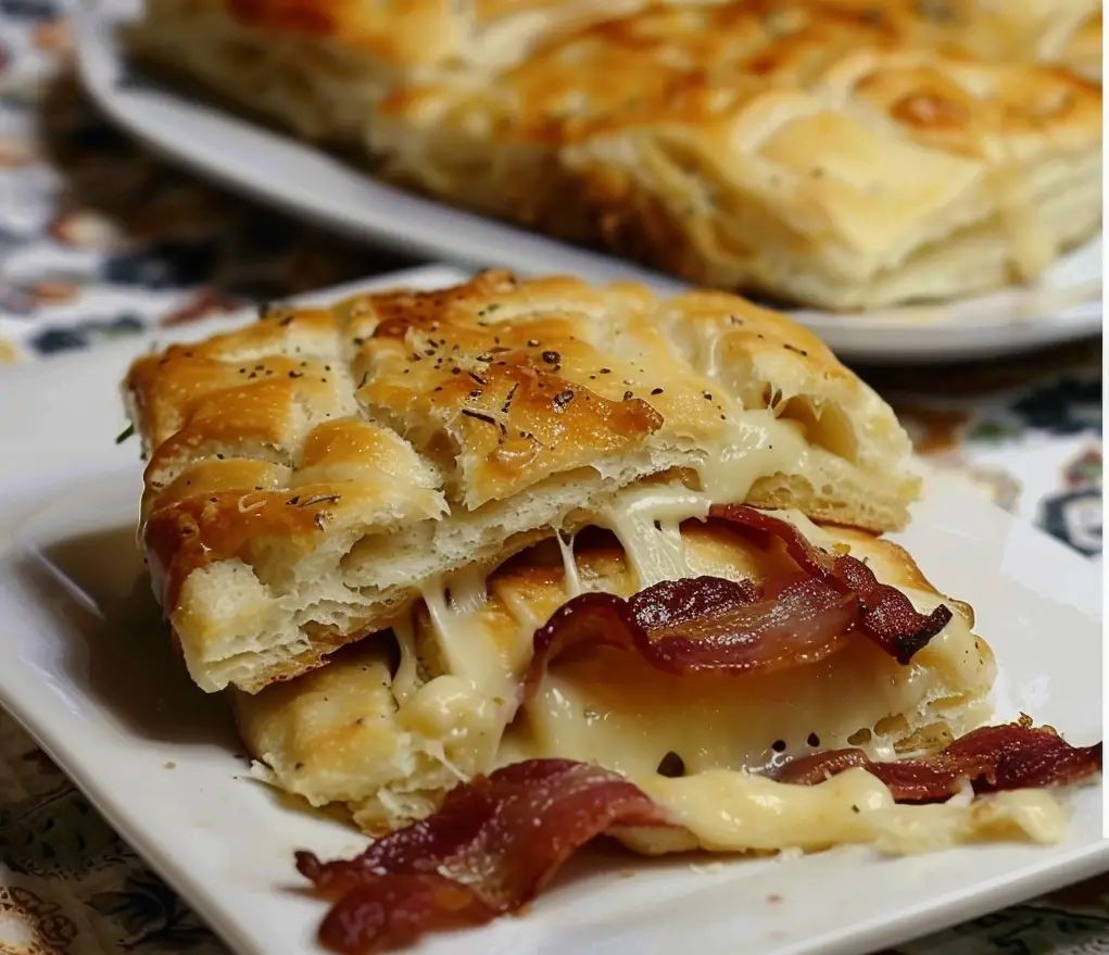 Stuffed Bacon and Cheese Biscuits