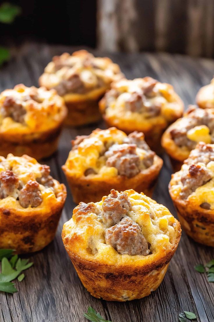 Bisquick Sausage Muffins