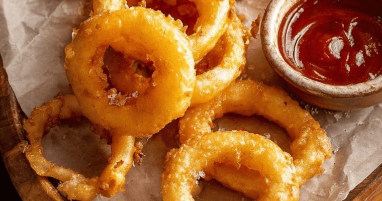 Beer Battered Onion Rings