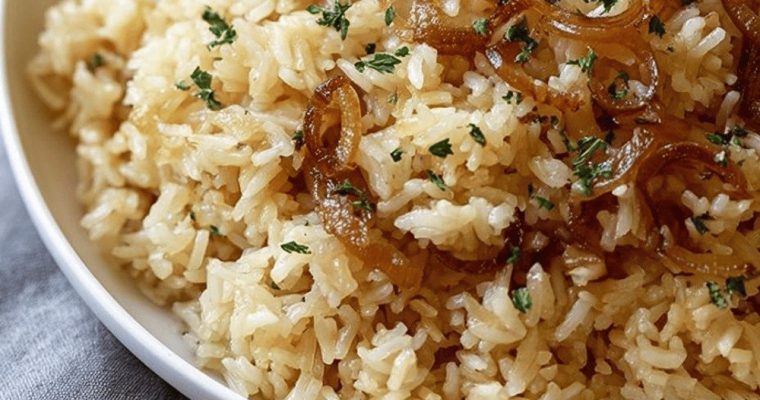 Southern French Onion Butter Rice