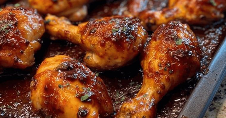 Slow Cooker Sweet Baby Ray’s Chicken Drumsticks
