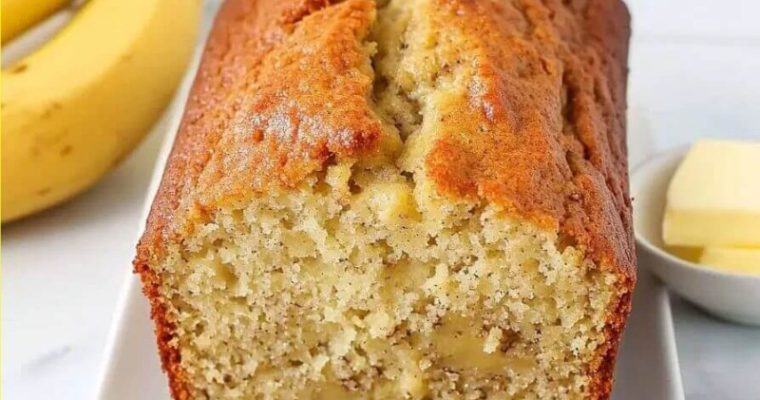 Hawaiian Banana Bread Recipe