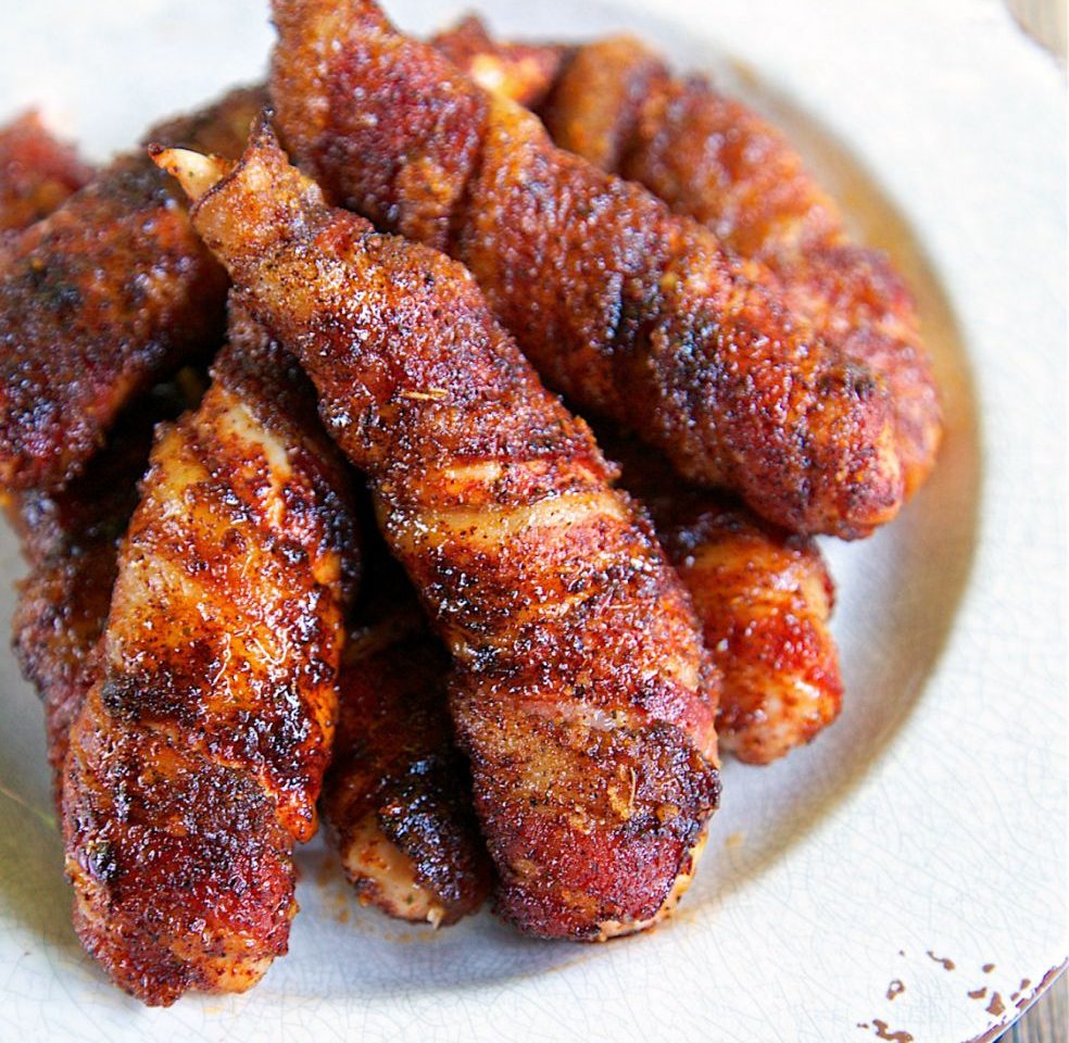 BACON-WRAPPED CHICKEN TENDERS