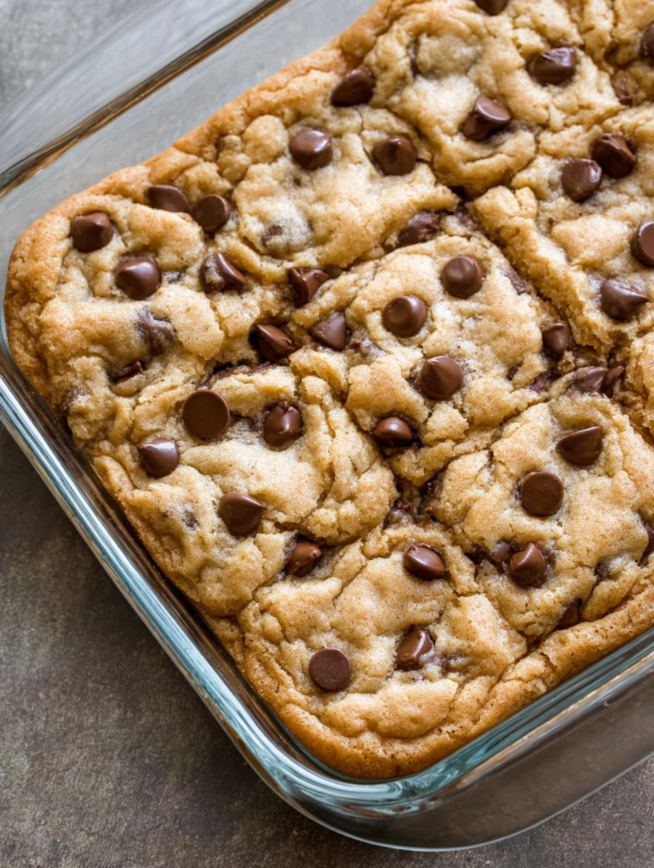 Chocolate Chip Pan Chewies