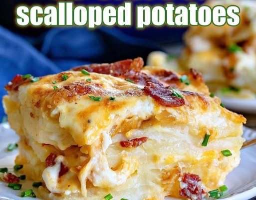Loaded Scalloped Potatoes