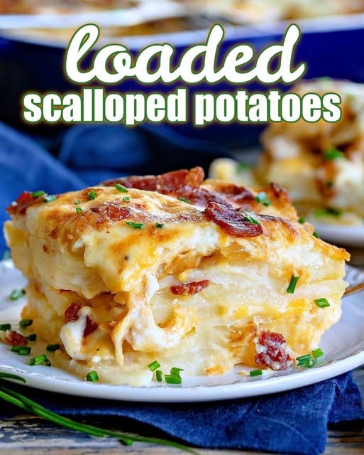 Loaded Scalloped Potatoes