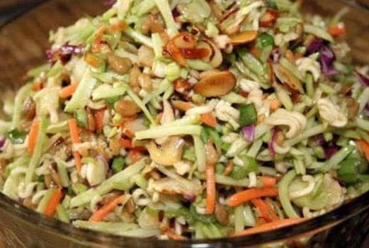 Oriental Ramen Broccoli Cole Slaw