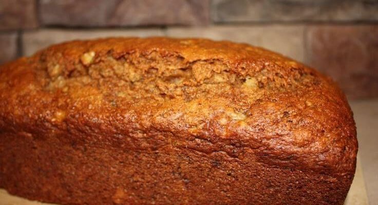 Banana Bread with honey and applesauce instead of sugar & oil