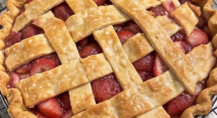 Strawberry Rhubarb Pie