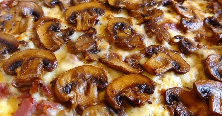 Hamburger Mushroom Bake