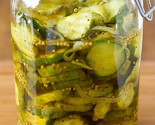 Refrigerator Bread and Butter Pickles