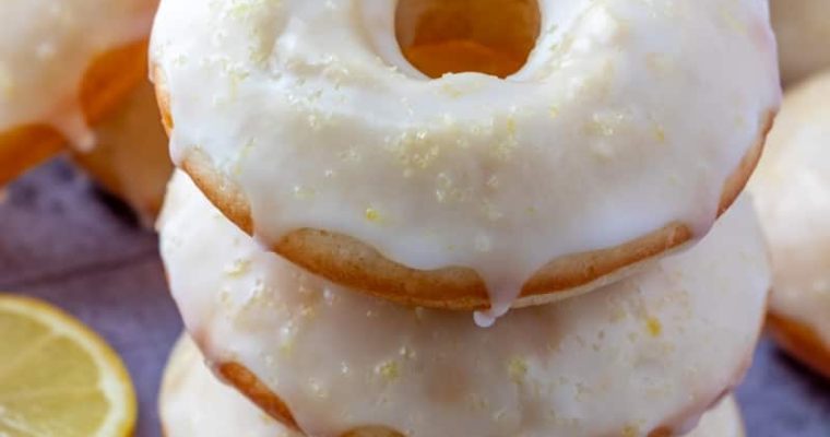 Baked Lemon Donuts