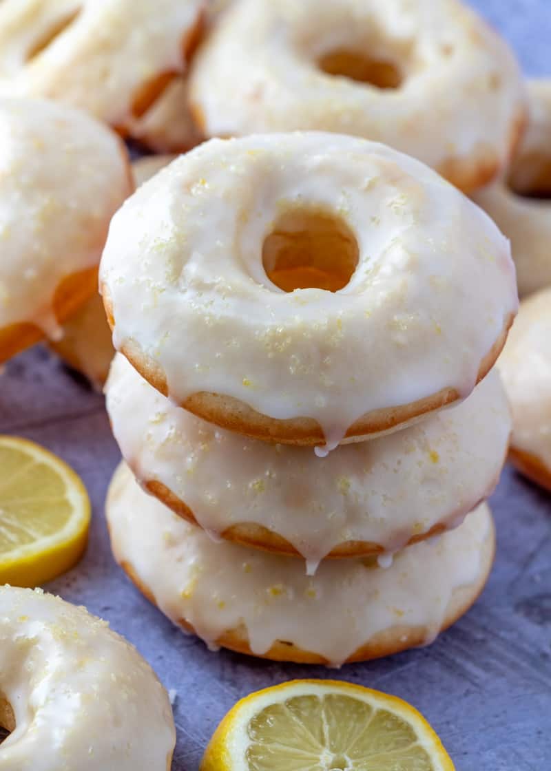Baked Lemon Donuts
