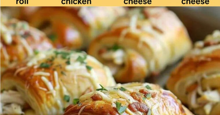 Chicken Crescent Roll Ups