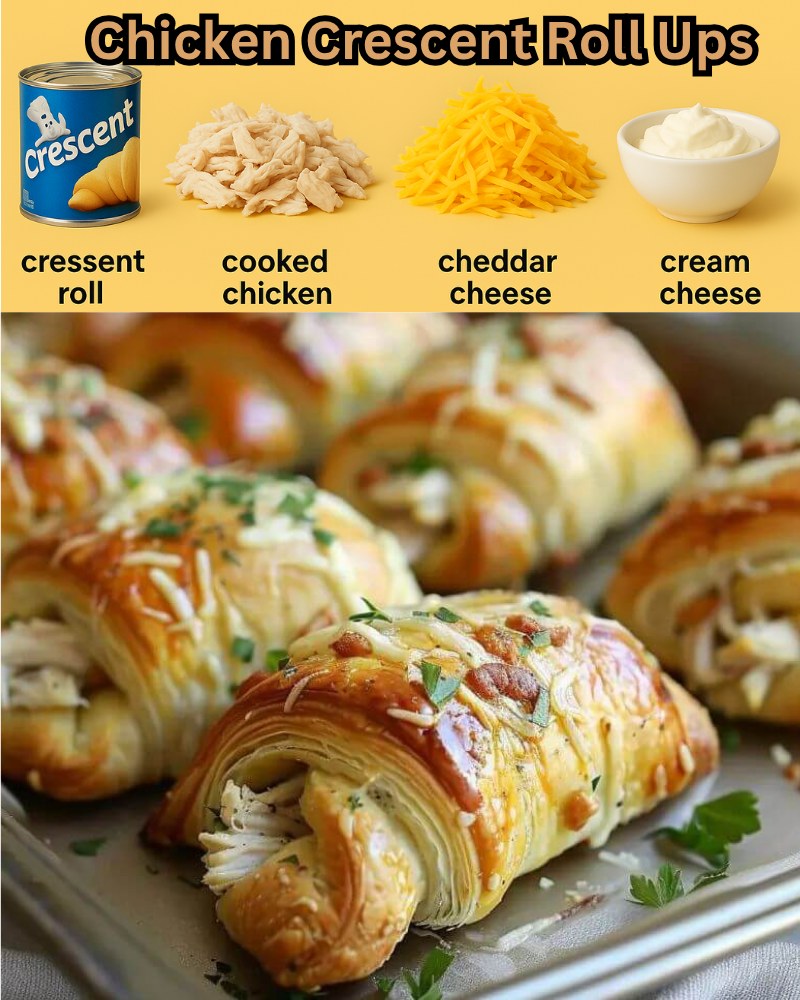 Chicken Crescent Roll Ups