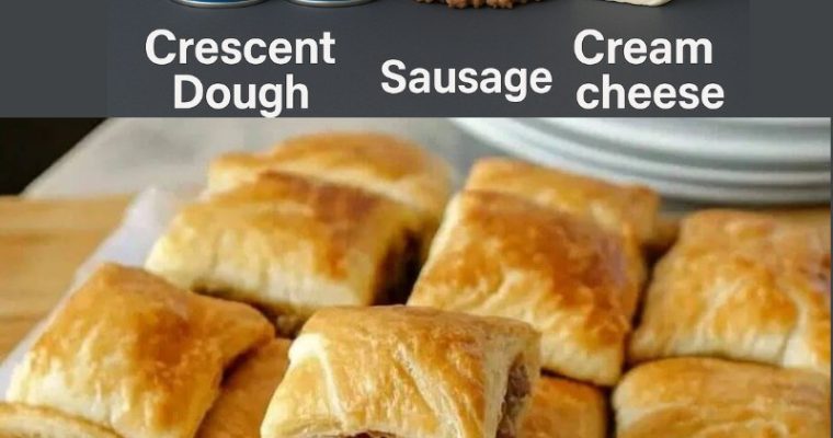 3-INGREDIENT CRESCENT SAUSAGE BITES