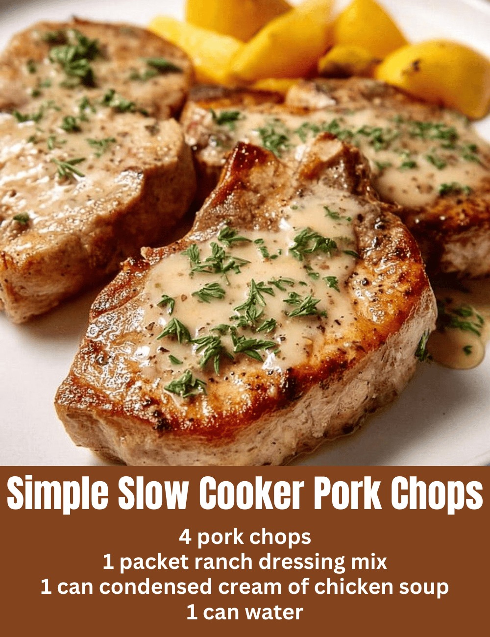 Slow Cooker Pork Chops