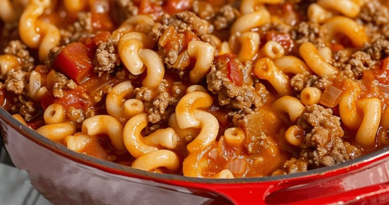 Old Classic Fashioned Goulash