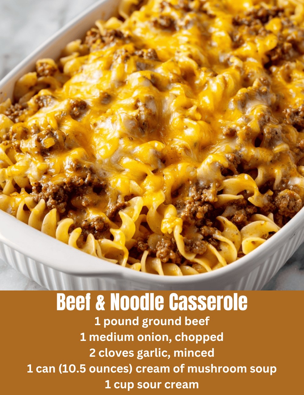 Beef & Noodle Casserole