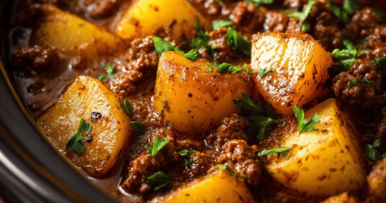 Slow Cooker Cowboy Casserole