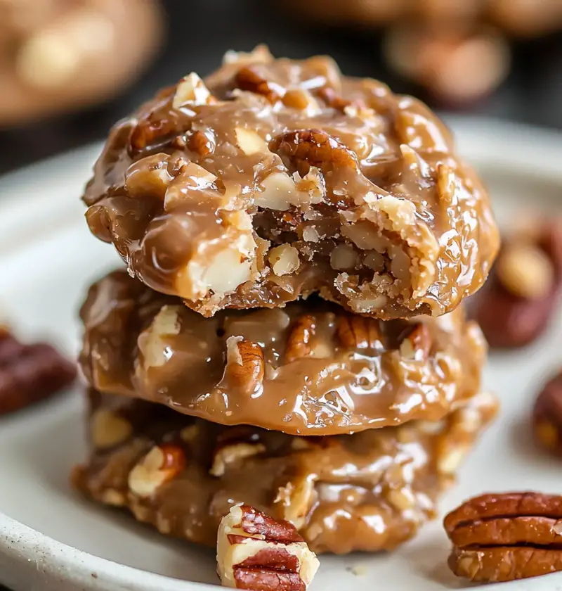 No-Bake Coconut Pecan Pralines