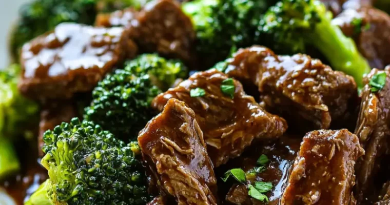 Crockpot Beef and Broccoli