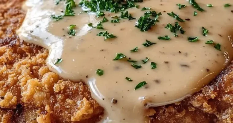 Southern Chicken Fried Steak with Gravy