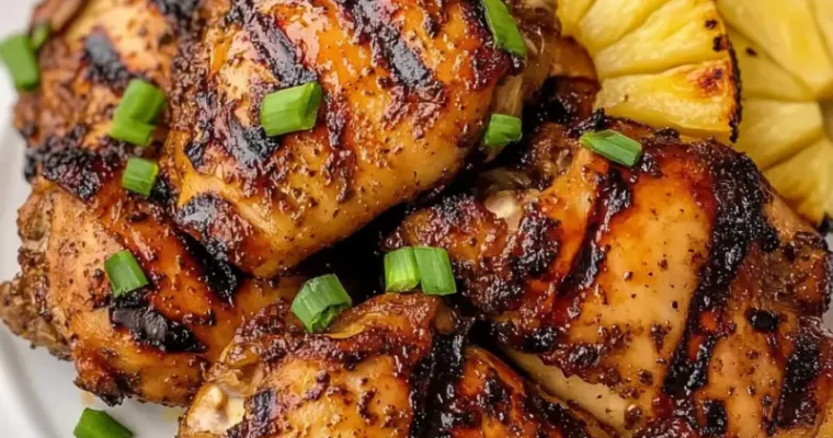 Hawaiian Grilled Teriyaki Chicken