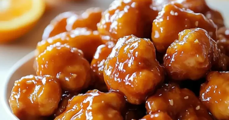3-INGREDIENT ORANGE CHICKEN