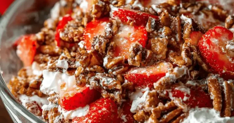Strawberry Crackle Salad