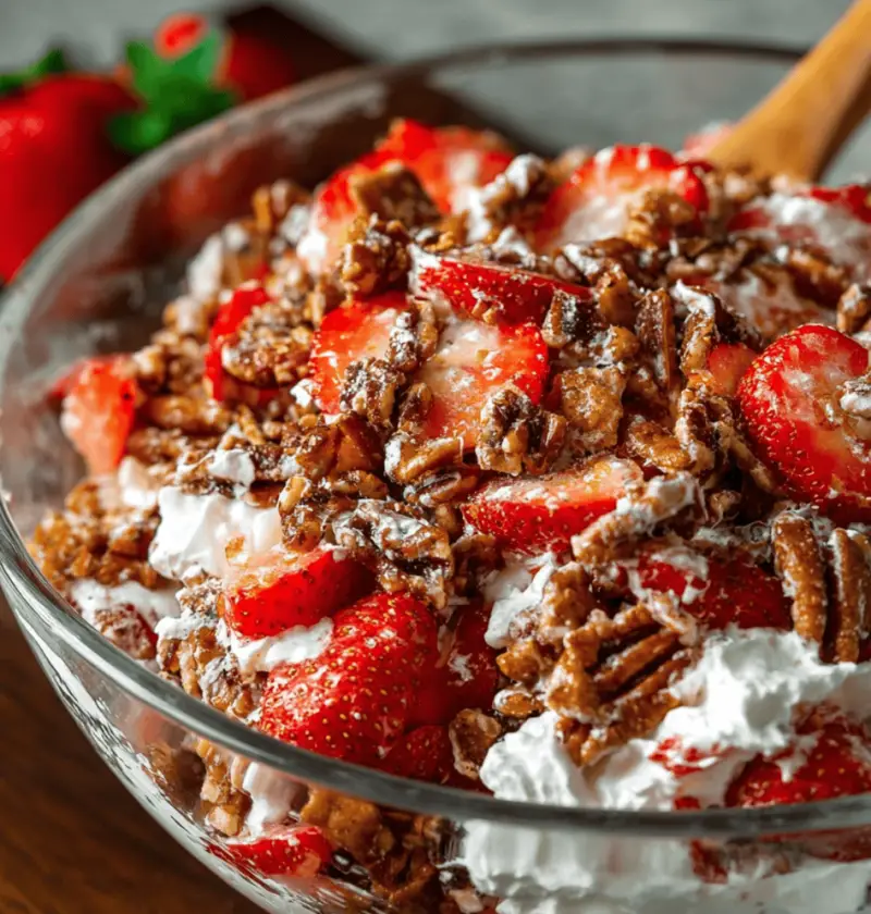 Strawberry Crackle Salad