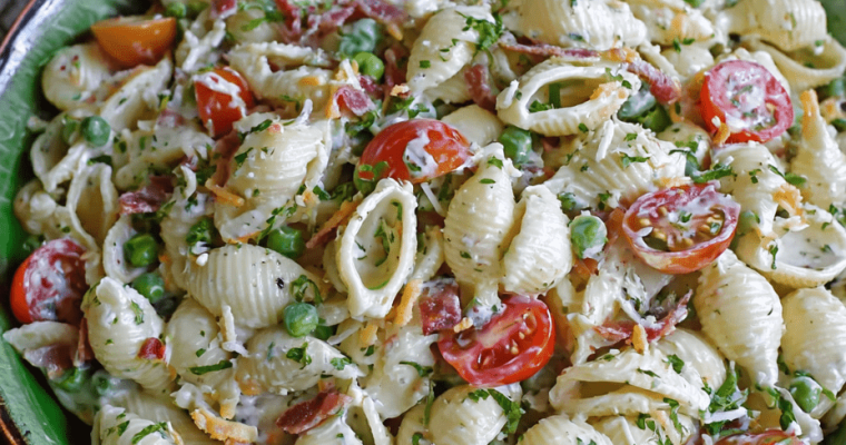 Bacon Ranch Pasta Salad