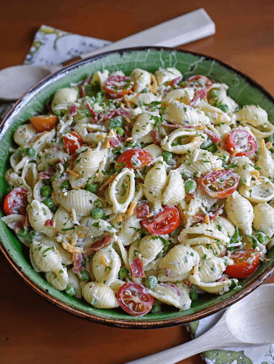 Bacon Ranch Pasta Salad