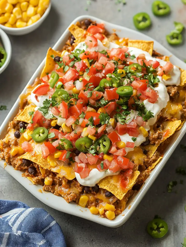 Layered Taco Bake