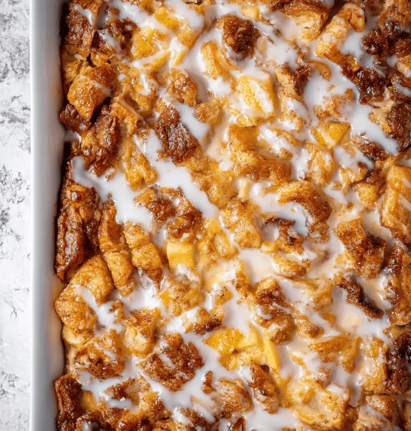 Apple Fritter Breakfast Casserole