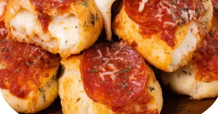 Stuffed Crust Pizza Bites