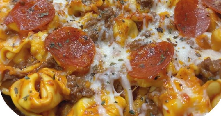 Cheesy Pizza Tortellini