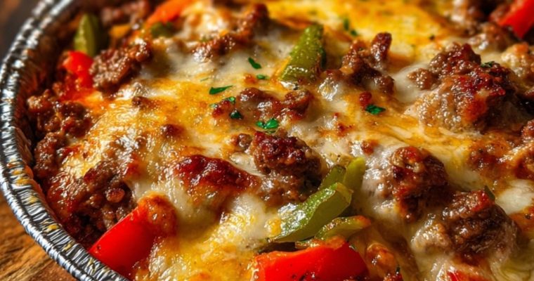 Low Carb Crustless Pizza Bowl