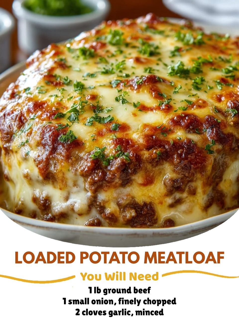 Loaded Potato Meatloaf