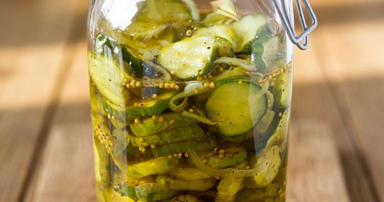 Refrigerator Bread and Butter Pickles