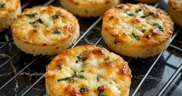 Herb-Infused Cheesy Jalapeño Shortbread