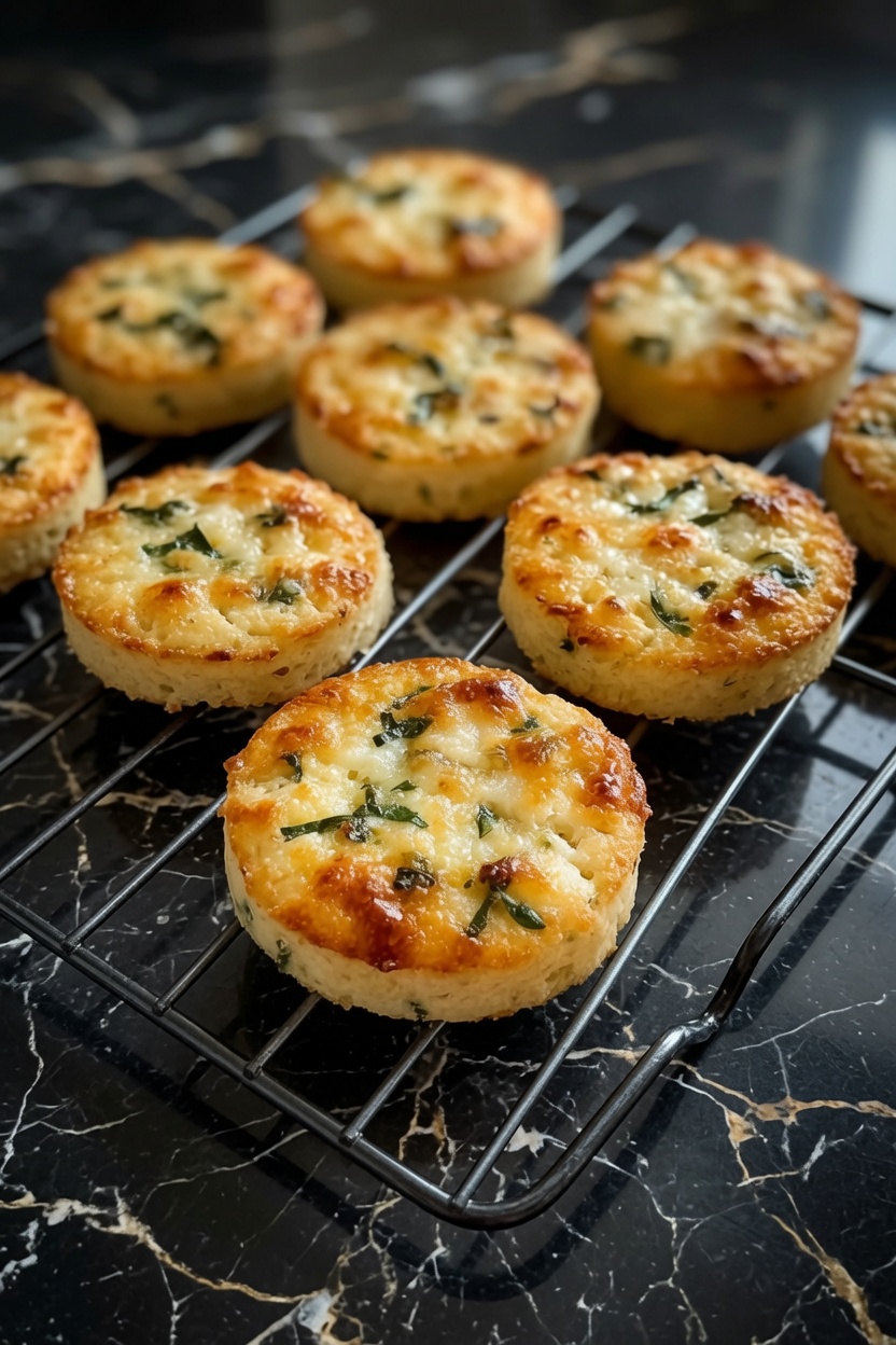 Herb-Infused Cheesy Jalapeño Shortbread