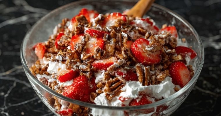 Strawberry Crackle Salad
