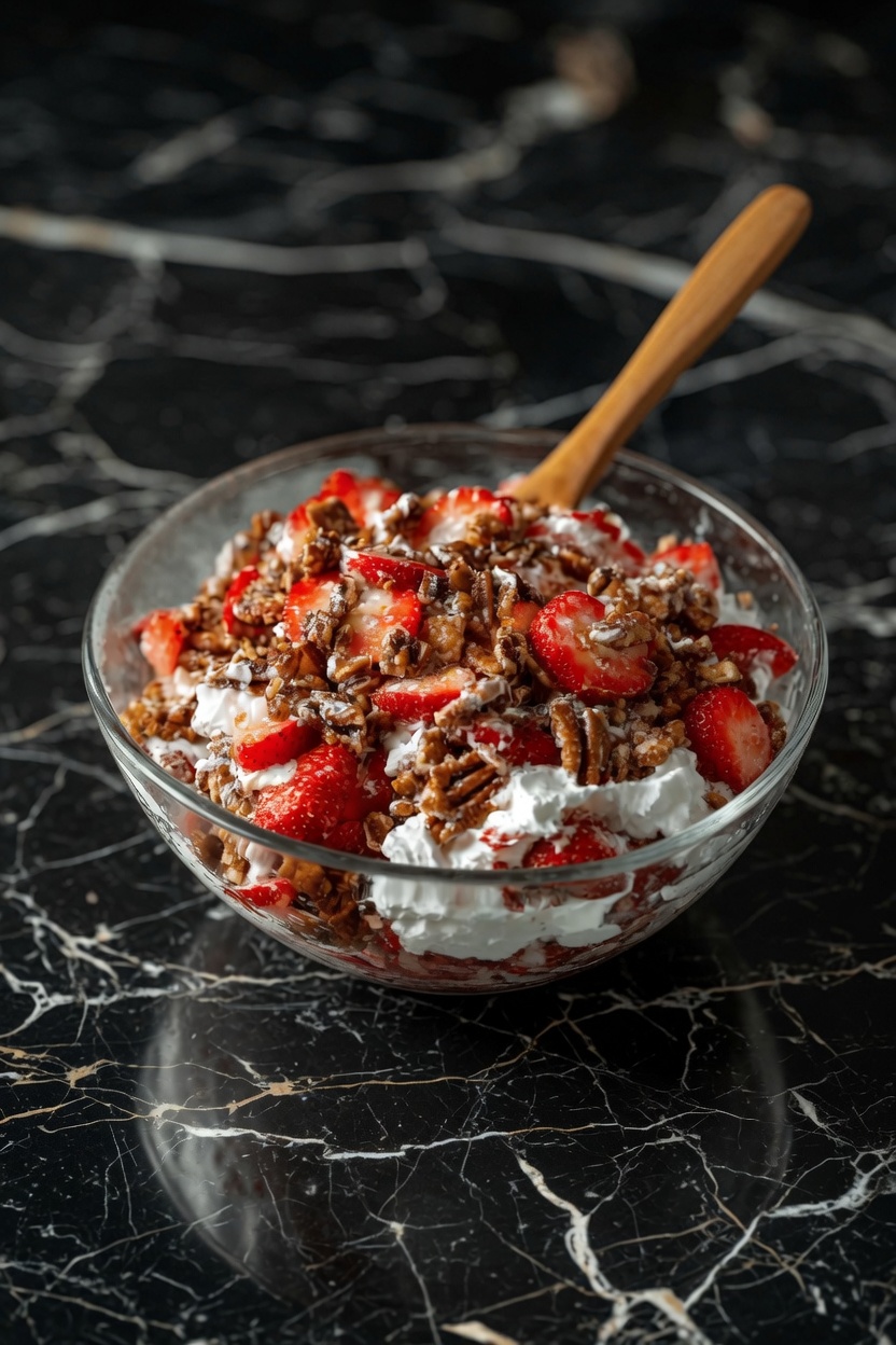 Strawberry Crackle Salad