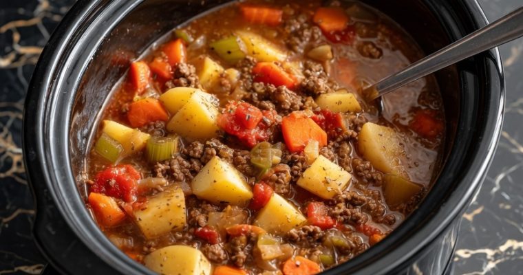 Slow Cooker Poor Man’s Stew